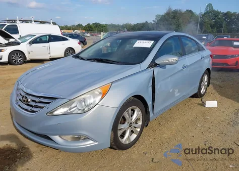 2012 Hyundai Sonata Limited из США, поврежденный, VIN 5NPEC4AC3CH378866